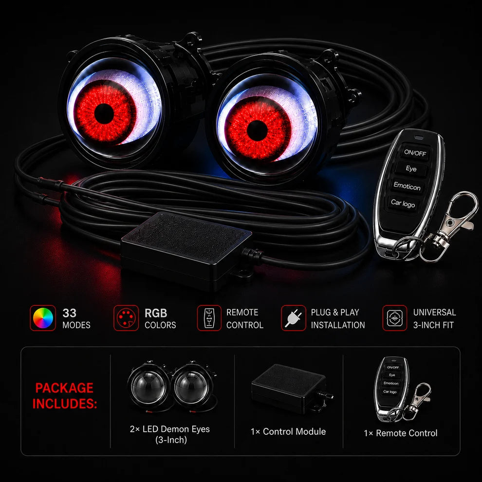 Sight Optic™ RGB Headlight Eyes